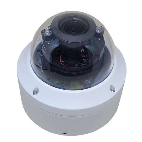 [5VDT-2812DR] 5MP Analog HD TVI/AHD/CVI/CVBS 2.8-12mm Varifocal Lens In/Outdoor IR Dome Camera (DC12V/ AC24V)